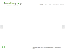 Tablet Screenshot of addison-group.com
